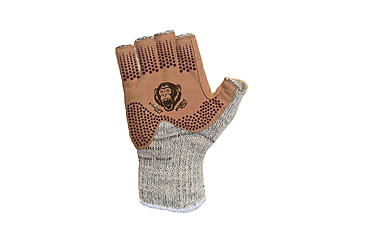 Image of Fish Monkey Wooly Wool Half Finger, Wool Tan, 2XL, FM30-WHL-XXL
