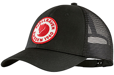 Image of Fjallraven 1960 Logo Langtradarkeps, Black, Small/Medium, F78138-550-S/M