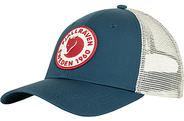 Image of Fjallraven 1960 Logo Langtradarkeps Cap, Indigo Blue, Small/Medium, F78138-534-S/M