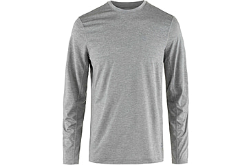 Image of Fjallraven Abisko Day Hike Long Sleeve - Men's, Shark Grey, Extra Large, F12600214-16-XL