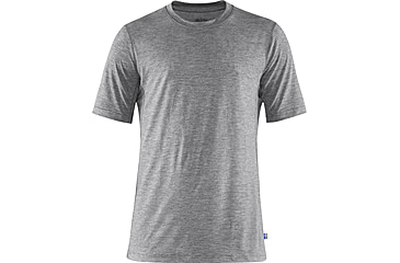 Image of Fjallraven Abisko Day Hike Short Sleeve T-Shirt - Mens, Shark Grey, Large, F87197-016-L