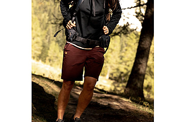 Image of Fjallraven Abisko Trail Stretch Shorts - Womens, Port, 44, F14200143-357-44
