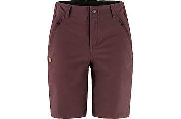 Image of Fjallraven Abisko Trail Stretch Shorts - Womens, Port, 44, F14200143-357-44