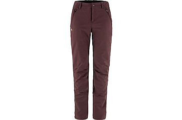 Image of Fjallraven Abisko Trail Stretch Trousers - Womens, Port, 36/R, F87101-357-36/R