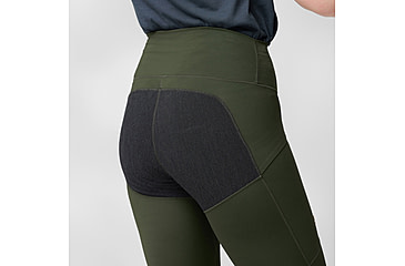 Image of Fjallraven Abisko Trekking Tights HD - Womens, Deep Forest, Extra Small, F87143-662-XS