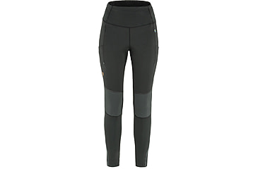 Image of Fjallraven Abisko Varm Trekking Tights - Womens, Black-Iron Grey, Extra Large, F84790-550-048-XL