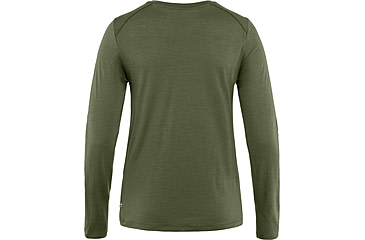 Image of Fjallraven Abisko Wool Long Sleeve - Womens, Laurel Green, 2XS, F84102-625-XXS