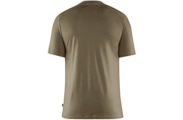 Image of Fjallraven Abisko Wool Short Sleeve T-Shirt - Mens, Light Olive, Medium, F87193-622-M