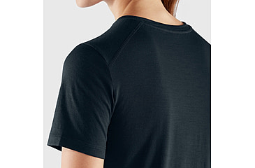 Image of Fjallraven Abisko Wool Short Sleeve - Womens, Dark Navy, Extra Large, F84101-555-XL