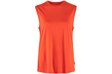 Image of Fjallraven Abiskoool Tank Top - Womens, Flame Orange, Extra Large, F84781-214-XL