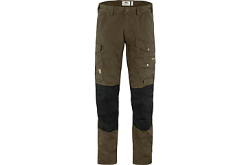Image of Fjallraven Barents Pro Trousers - Mens, Dark Olive/Black, 44, F87179-633-550-44