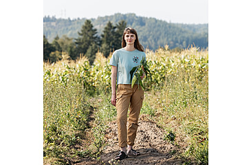Image of Fjallraven Fjallblomster Logo T-Shirt - Womens