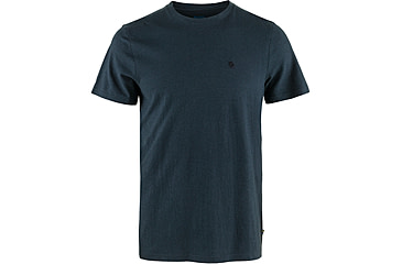 Image of Fjallraven Hemp Blend T-Shirt - Mens, Dark Navy, Large, F12600215-555-L