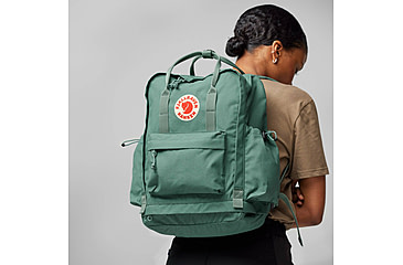 Image of Fjallraven Kanken Outlong - Unisex, Frost Green, One Size, F232-664OS