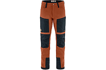 Image of Fjallraven Keb Agile Trousers - Mens, Autumn Leaf/Dark Navy, 46/Regular, F86411-215-555-46/R