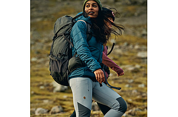 Image of Fjallraven Keb Padded Hoodie - Womens, Mountain Blue, Large, F89630-570-L