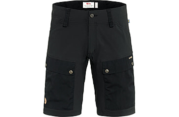 Image of Fjallraven Keb Shorts - Mens, Black/Black, 60, F80809-550-550-60