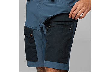 Image of Fjallraven Keb Shorts - Mens, Dark Navy/Uncle Blue, 52, F80809-555-520-52