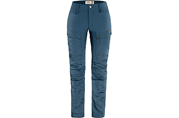 Image of Fjallraven Keb Trousers Curved - Womens, Long Inseam, Indigo Blue, 46/Long, F86705-534-46/L