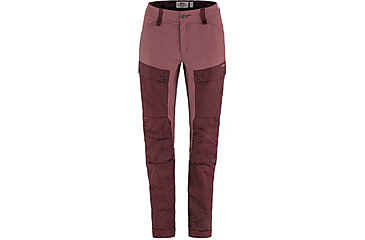 Image of Fjallraven Keb Trousers Curved - Womens, Long Inseam, Port/Mesa Purple, 36/Long, F86705-357-410-36/L