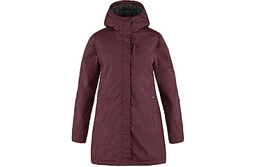 Image of Fjallraven Kiruna Padded Parka - Womens, Port, Large, F89644-357FR-L