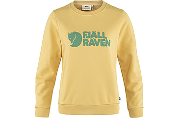 Image of Fjallraven Logo Sweater - Womens, Mais Yellow, Small, F84143-133-S