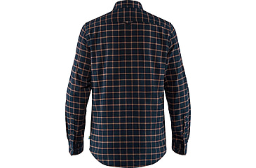 Image of Fjallraven Ovik Flannel Shirt - Mens, Dark Navy, Small, F82979-555-S