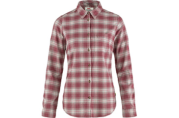 Image of Fjallraven Ovik Flannel Shirt - Womens, Mesa Purple-Fog, Extra Large, F89833-410-021-XL