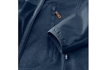 Image of Fjallraven Ovik Fleece Hoodie - Mens, Navy, XS, F82252-560-XS