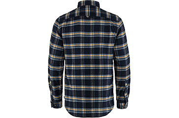 Image of Fjallraven Ovik Heavy Flannel Shirt - Mens, Dark Navy-Buckwheat Brown, 2XL, F82978-555-232-XXL