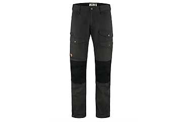 Image of Fjallraven Vidda Pro Ventilated Trousers - Mens, Long Inseam, Dark Grey/Black, 46/Long, F87178-030-550-46/L