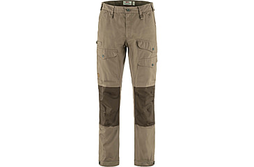 Image of Fjallraven Vidda Pro Ventilated Trousers - Mens, Long Inseam, Suede Brown/Dark Olive, 54/Long, F87178-244-633-54/L
