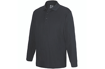 Image of Flying Cross Long Sleeve Impact Polo Shirt - Men's, LAPD Navy, Large, 322186LARGENA