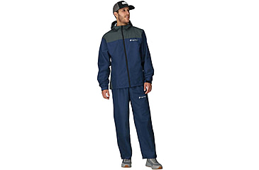 Image of Frogg Toggs Mens Vapor Rain Suit Blue &amp; Gray Md/lg
