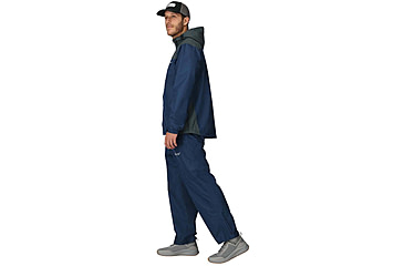 Image of Frogg Toggs Mens Vapor Rain Suit Blue &amp; Gray Md/lg