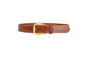 Image of Galco CB7 1 1/2in Fancy Stitch Contour Holster Belt, Tan, 42in, CB7-42