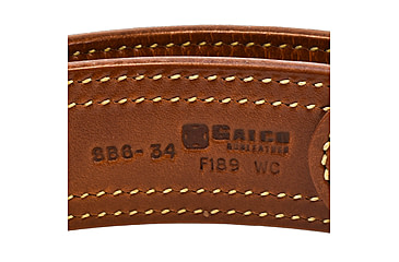 Image of Galco SB6 Fancy Stitched Belt - Tan - Size - 34 SB6-34