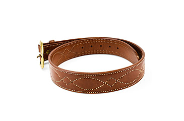Image of Galco SB6 Fancy Stitched Belt - Tan - Size - 34 SB6-34