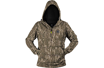Image of Gator Waders Camp Hoodie - Mens, Mossy Oak Bottomland, 2XL, CH32MXXL