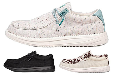 Image of Gator Waders Camp Shoes - Women's, Birthday Cake, Black, Brown Cow