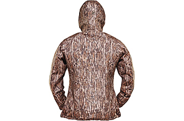 Image of Gator Waders Waterproof 1/2 Zip Bog Hoodie - Womens, Mossy Oak Bottomland, Small, BOG32WS