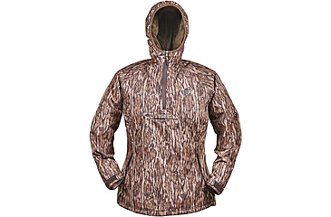Image of Gator Waders Waterproof 1/2 Zip Bog Hoodie - Womens, Mossy Oak Bottomland, Small, BOG32WS