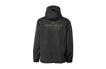 Image of GBRS Group Anniversary Edition Instructor Rain Jacket - Men's, Black, Large, RG-BLKGRN-INS25-L