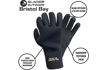 Image of Glacier Glove Bristol Bay S 823BK S