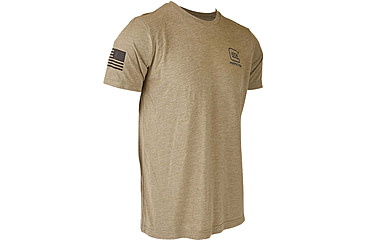 Image of Glock 2nd Amendment Tee, Olive Cotton/Polyester, Short Sleeve, Small, AP96312