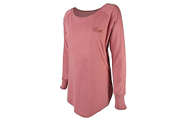 Image of Glock Girl Confidence Long Sleeve Cotton/Polyester/Rayon Tunic - Womens, Large, Blush, AP960347