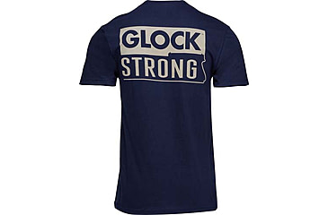 Image of Glock Strong Short Sleeve T-Shirt - Men's, Navy, Extra Large, AP96196