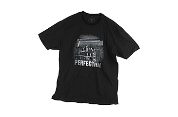 Image of Glock Short Sleeve "Perfection" Shirt, Black, Medium, GLAP95107