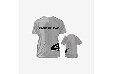 Image of Gold Tip GT Tee Shirt Grey, LG, GTTSGYLG