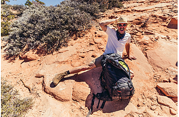 Image of Gregory Baltoro 100L Pro Backpack, Lava Black, Large, 141296-9574